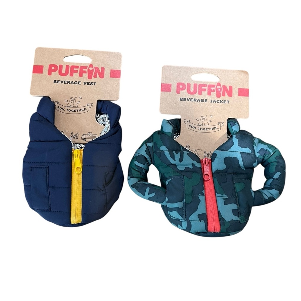 Puffin Wear Can/Bottle Insulated Jacket Vest